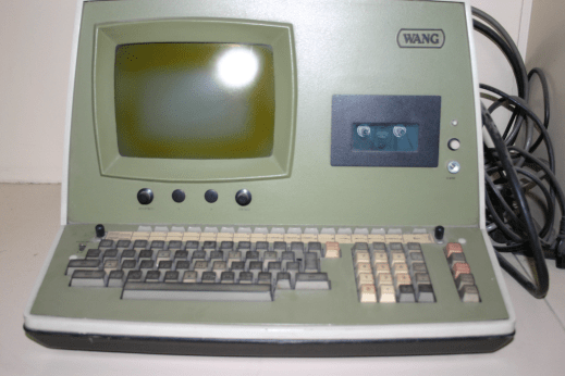 A Wang 2000, the computer on which Miller learned how to program.