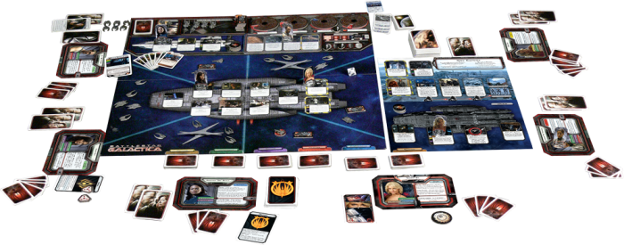 Battlestar Galactic: The Board Game. (Credit: Board Game Geek.)