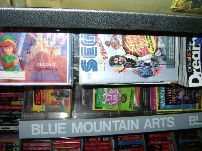 Strategy guides, magazines, and games.