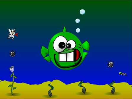 Tom's Dopefish character popped up in many games during the 1990s and 2000s.