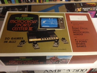 Another dedicated console, the Tele-Games Motocross Sports Center IV.