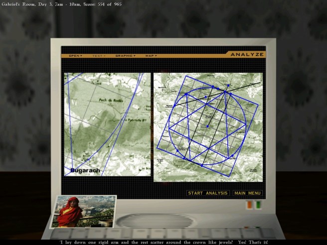 Le Serpent Rouge puzzle. Image: Hande's Blog.