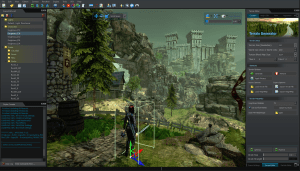 Ogre editing environment.